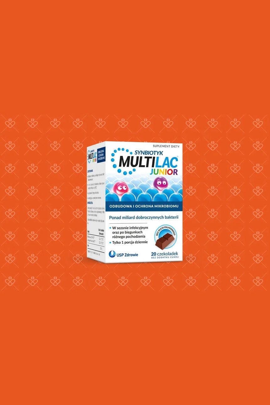 MULTILAC Junior Synbiotyk - 20 pieces - My Health Oasis