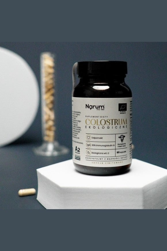 Narum Colostrum Ekologiczne - 60 Capsules