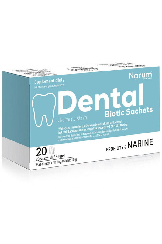 Narum Dental Biotic Sachets - 20 Sachets