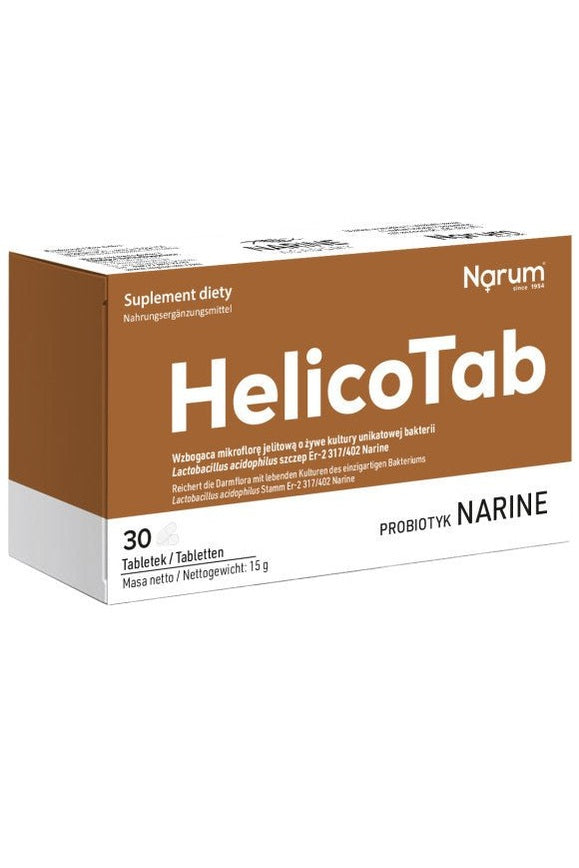 Narum HelicoTab - 60 Capsules