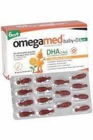 Omegamed baby+D 6+ - 30 twist off capsules - My Health Oasis