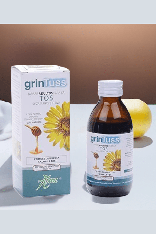 OPEN PACKAGING - Aboca GrinTuss Adult Syrup - 180g - My Health Oasis