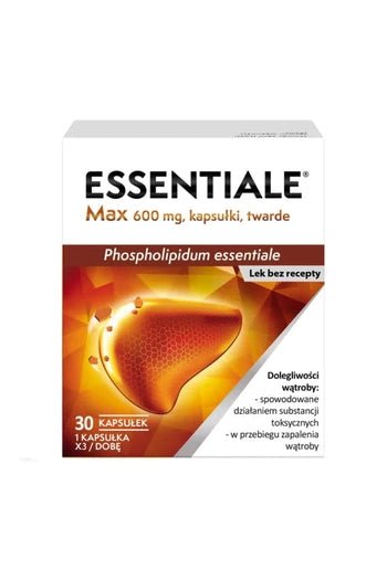OPEN PACKAGING - Essentiale MAX 30 CAPS - Double Strength 600mg - My Health Oasis