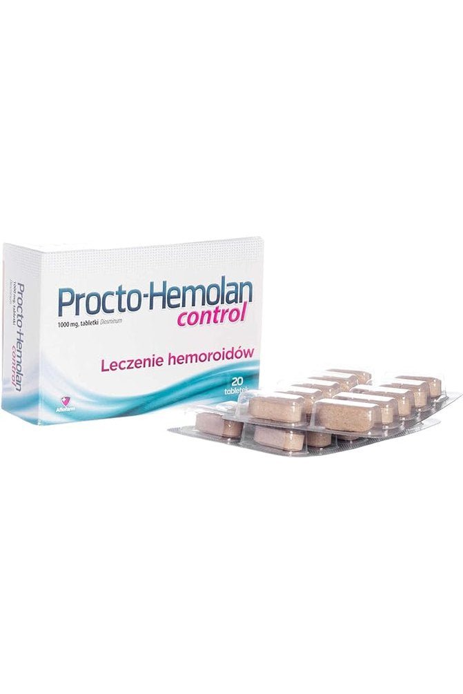 Procto - Hemolan Control - 20 Tablets - My Health Oasis