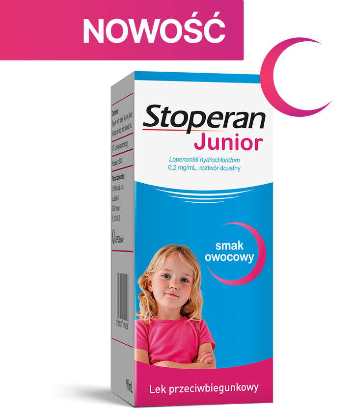 Stoperan Junior Lek Przeciwbiegunkowy 0,2 mg/ml Smak Owocowy 90ml – Stoperan Junior Anti-Diarrhoea Oral Solution Fruit Flavour 90ml