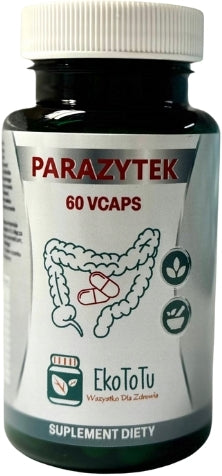 EkoToTu Parazytek 60 VCaps – EkoToTu Parazytek 60 VCaps (Digestive/Antiparasitic Herbal Supplement)