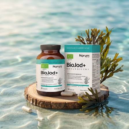 Narum BioJod+ Ekologiczny 60 kapsułek – Narum BioJod+ Organic Iodine 60 Capsules