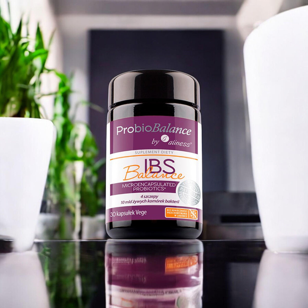 ProbioBalance IBS Balance Mikroenkapsułowane Probiotyki 30 kapsułek – ProbioBalance IBS Balance Microencapsulated Probiotics 30 Vege Capsules