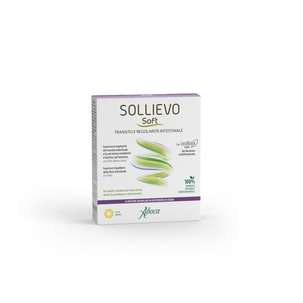 Aboca Sollievo Soft Pasaż Jelitowy 14 Saszetek – Aboca Sollievo Soft Intestinal Transit 14 Sachets