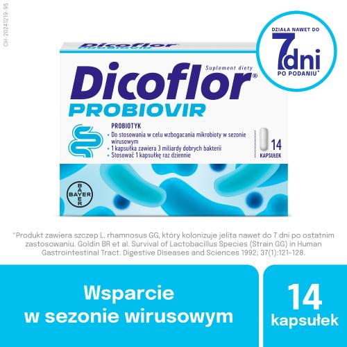 Dicoflor Probiovir 14 Kapsułek – Dicoflor Probiovir 14 Capsules
