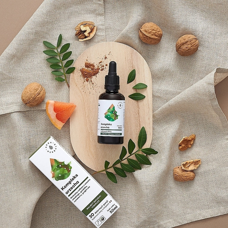 Aura Herbals Kompleks orzecha 50ml (30 porcji) – Aura Herbals Walnut Complex 50ml (30 servings)