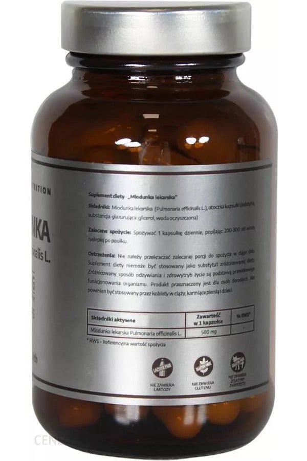 Pureline Nutrition Miodunka 500mg - 60 Capsules - My Health Oasis
