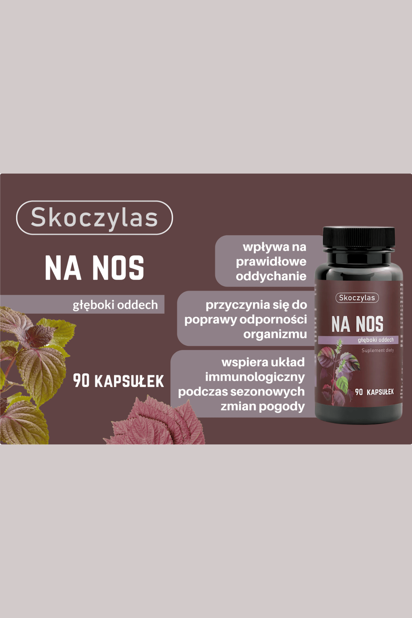 Skoczylas NA NOS - 90 Capsules - My Health Oasis