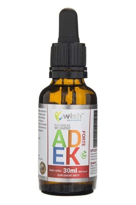 Wish Natural Vitamins ADEK Forte - 30ml - My Health Oasis