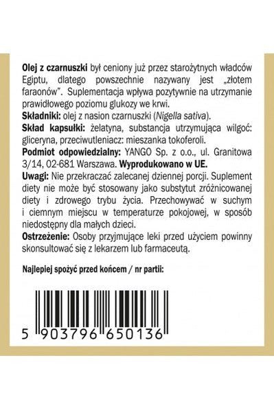 Yango Czarnuszka - 60 Capsules - My Health Oasis