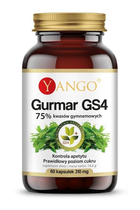 Yango Gurmar GS4 60 Capsules WEIGHT CONTROL - My Health Oasis