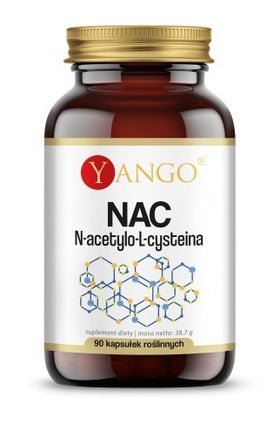 YANGO NAC N - acetyl - L - cysteine - 90 Capsules - My Health Oasis