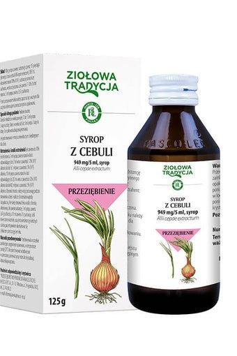 Ziołowa Tradycja Syrop Z Cebuli - 125g - My Health Oasis