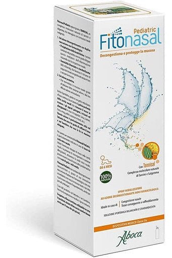MULTIPACK - Aboca Fitonasal Pediatric Decongestant Spray 125ml X 2 - My Health Oasis