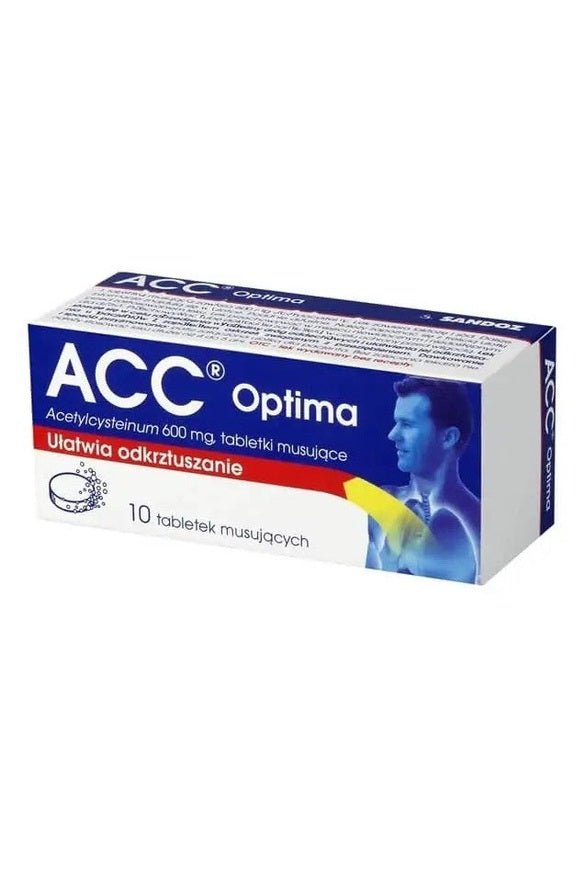 MULTIPACK - ACC Optima - 10 Tablets X 2 - My Health Oasis