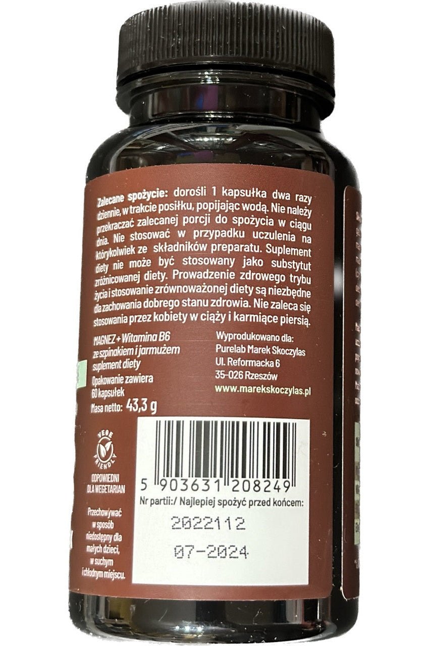 Skoczylas MAGNEZ 60 Capsules - My Health Oasis