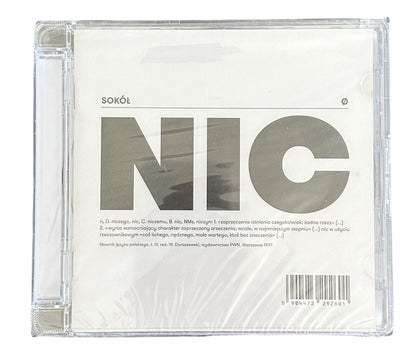 Sokol - Nic |CD |Polski Hip Hop |Polish Hip Hop Zip Sklad | PROSTO