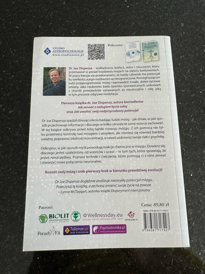 New Polish Book JAK PRZEPROGRAMOWAĆ SWÓJ MÓZG Joe Dispenza 🇬🇧 UK Postage