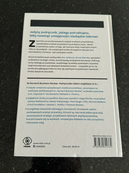 Harvard Business Review Podręcznik lidera (Podrecznik) ASHKENAS #