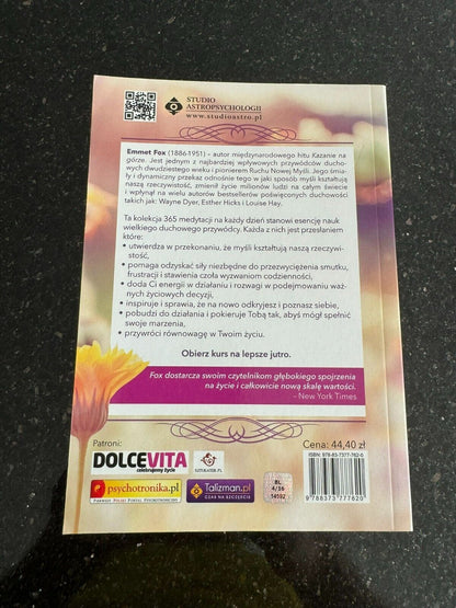 Emmet Fox Potega Pozytywnego Myslenia Polish Book