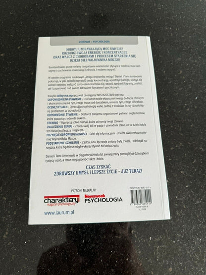 Daniel G Amen Tana Amen - MÓZG (Mozg) MA MOC przez umysł do zdrowia Polish Book