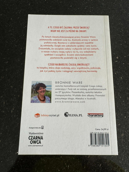 BRONNIE WARE - Czego najbardziej żałują umierający (zaluja umierajacy) Polish