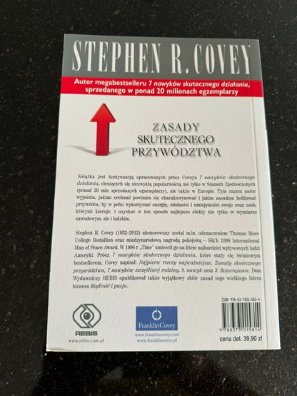 Stephen Covey -  MĄDROŚĆ I PASJA Polish Book UK Postage