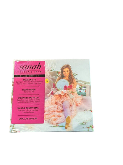 Sanah - Krolowa dram - Wysyłka z UK - Muzyka PL CD Polish Music CD Final Edition