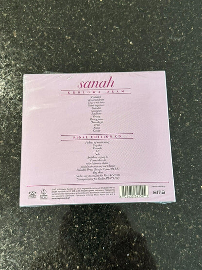Sanah - Krolowa dram - Wysyłka z UK - Muzyka PL CD Polish Music CD Final Edition