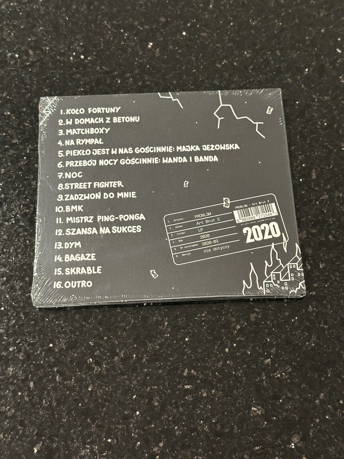 PRO8L3M - ART BRUT 2 (CD)  Sealed and NEW !