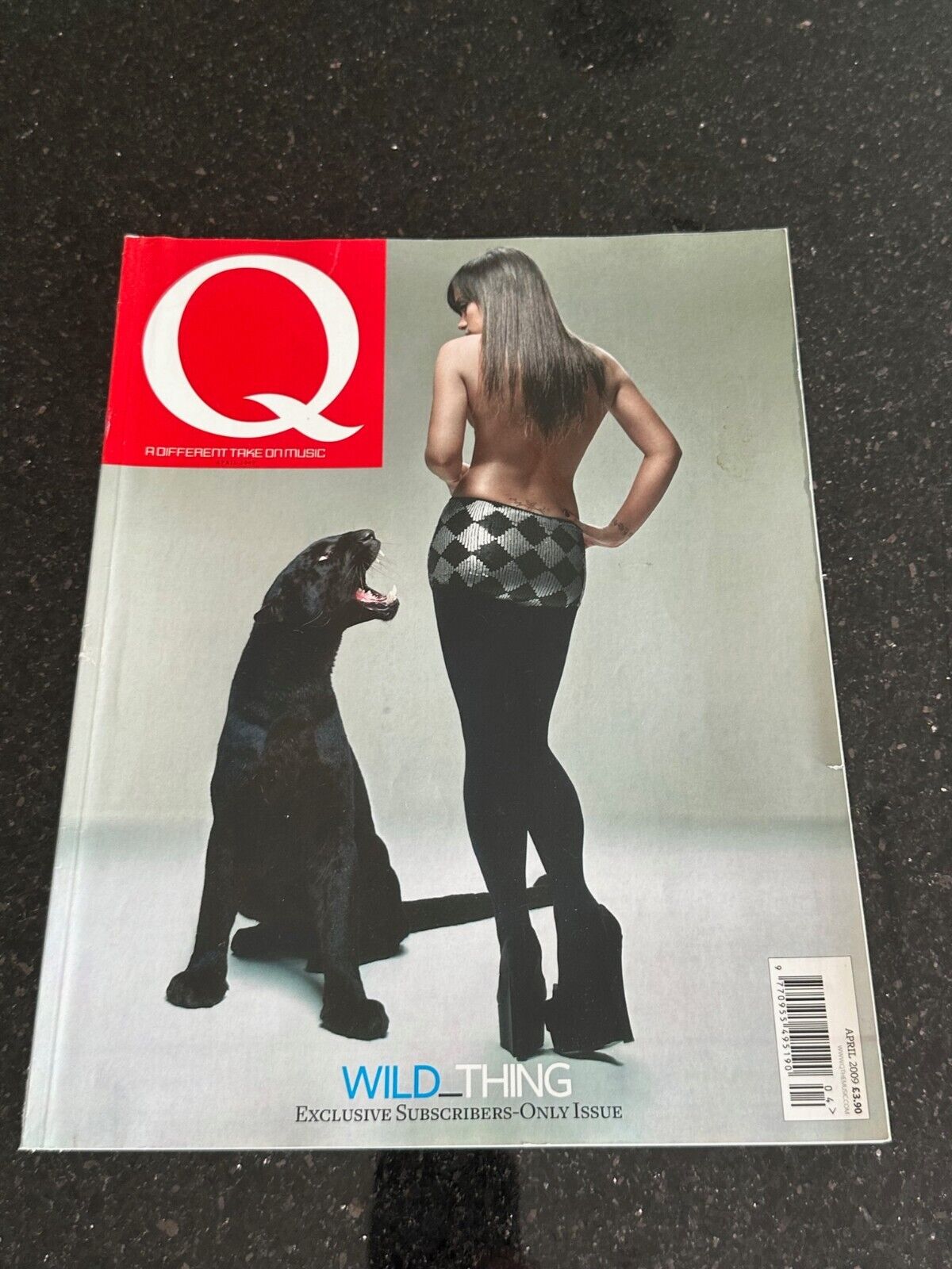 Q MAGAZINE  ISSUE# 273 - APRIL 2009 LILY ALLEN SUBSCRIBERS ONLY EDITION RARE
