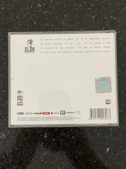 Eldo - Nie Pytaj O Nia - Eldo CD 2008 Polski Hip Hop Polish Hip Hop
