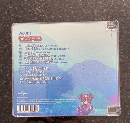 Wlodi-   Osad CD  NEW Polish Hip Hop Molesta Unikat Polski Hip Hop RARE