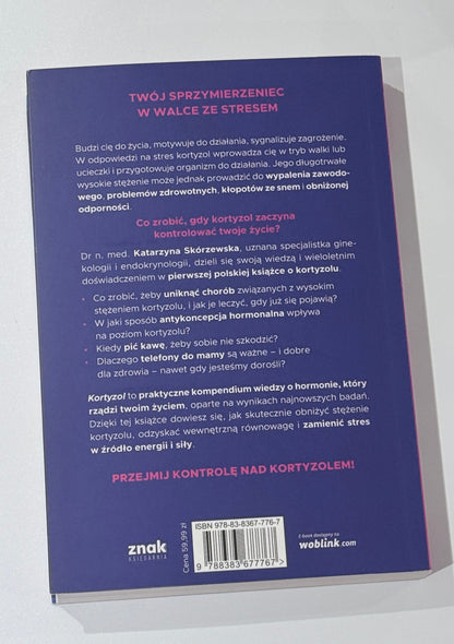 🇵🇱 Polish Book - Dr.Katarzyna Skórzewska - Kortyzol. Jak oswoic hormon