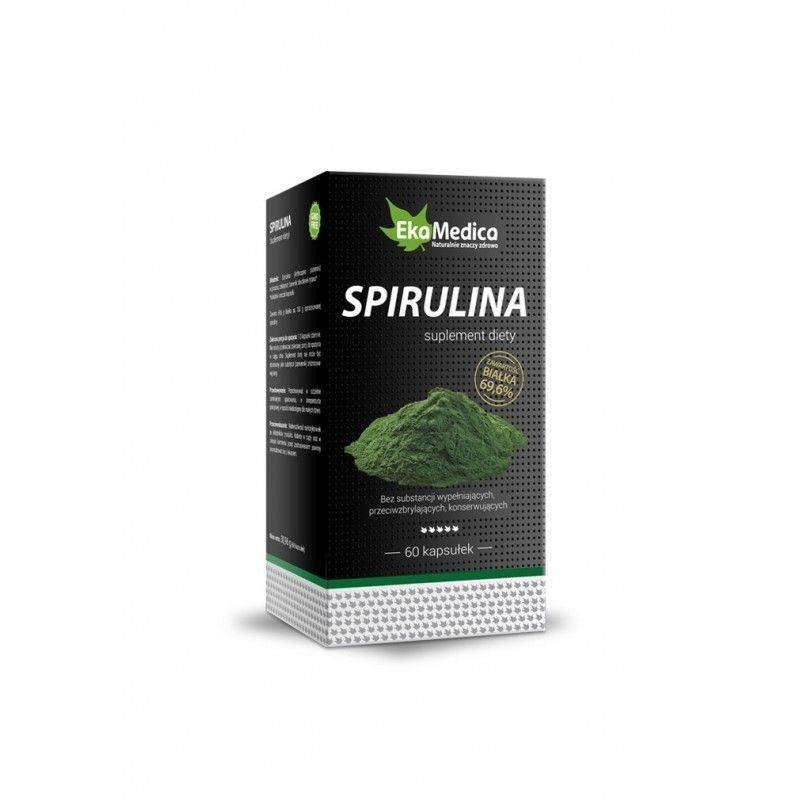 EkaMedica Spirulina 70 kapsulių