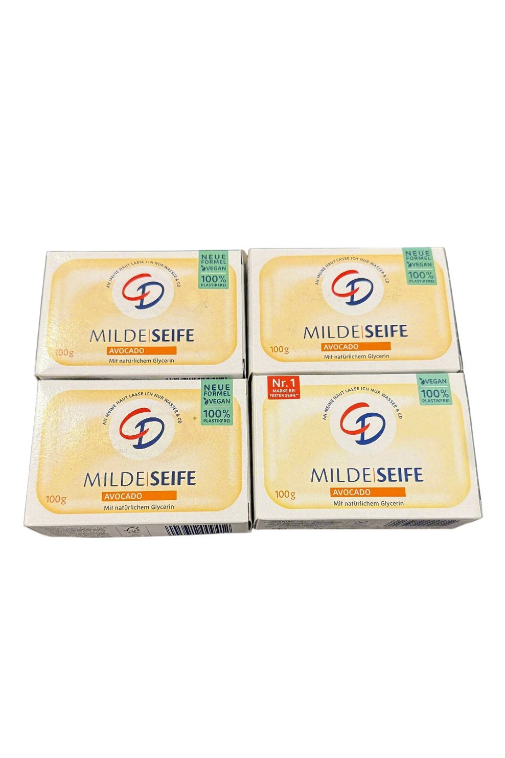 4x 100g CD Avocado mild solid soap 🛁 TRACKED SHIPPING Manufactured in Germany
