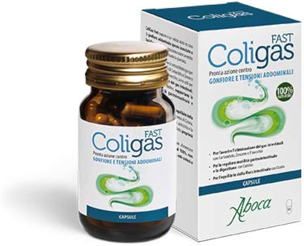 Aboca ColiGas Fast 30 Capsules