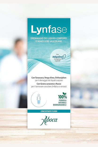Aboca Lynfase z AdipoDren Koncentrat w Płynie – Aboca Lynfase with AdipoDren Liquid Concentrate