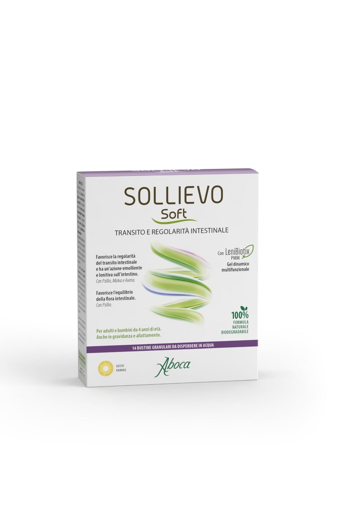 Aboca Sollievo Soft Pasaż Jelitowy 14 Saszetek – Aboca Sollievo Soft Intestinal Transit 14 Sachets