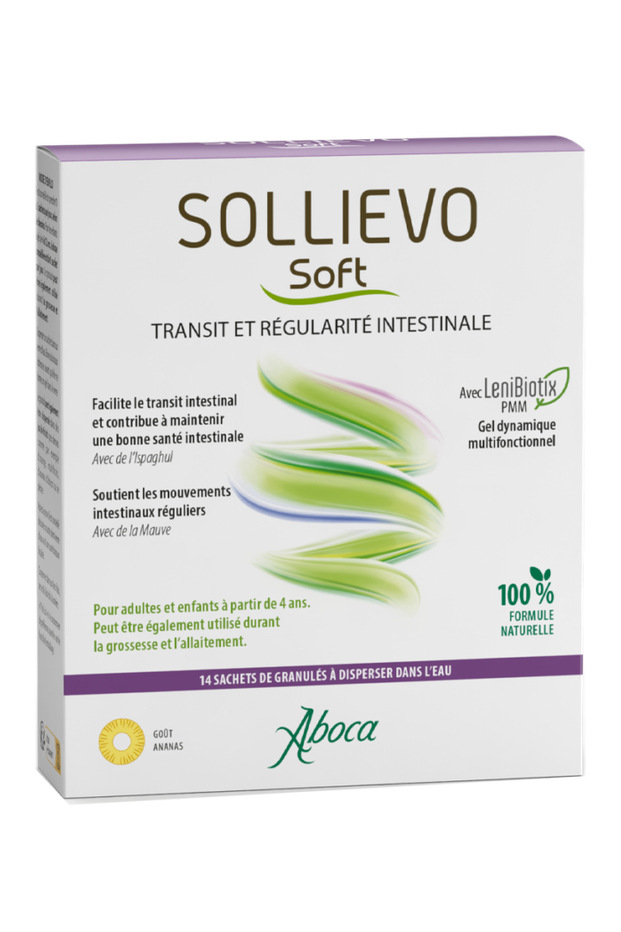 Aboca Sollievo Soft Pasaż Jelitowy 14 Saszetek – Aboca Sollievo Soft Intestinal Transit 14 Sachets