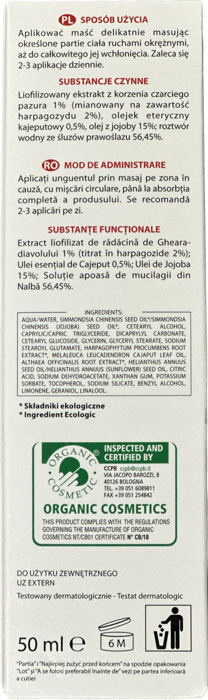 Aboca bioPomata Artiglio Czarci Pazur - 50 mililitrów