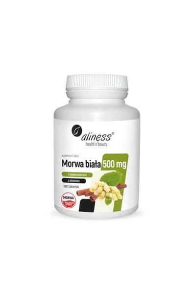 Aliness Morwa Biała 500mg - 180 Tablets - My Health Oasis