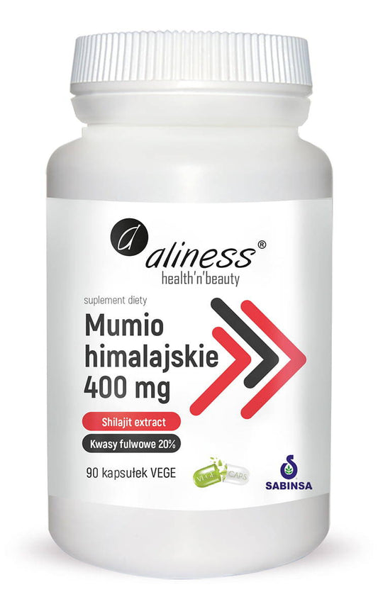 Aliness Mumio Himalajskie 400mg - 90 Capsules