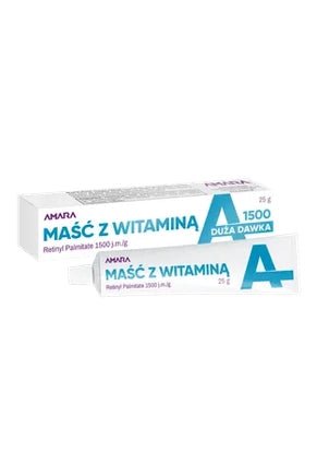 Amara Maść z Witaminą A 1500 - 25g - My Health Oasis