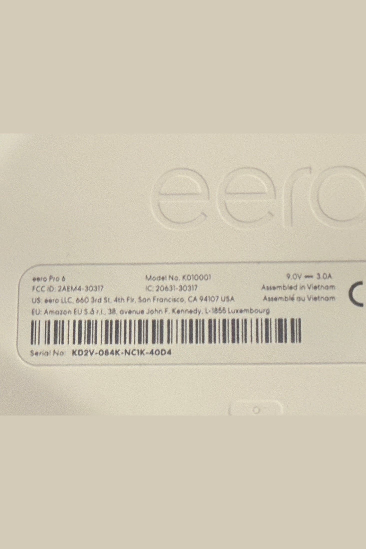 Amazon eero Pro 6E mesh Wi-Fi router | 2.5 Gbps Ethernet | Coverage up to 560 m2 | Connect 100+ devices | Ideal for streaming, working, and gaming | 3-Pack